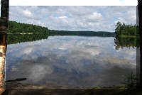 Un beau miroir - Lac Carillon