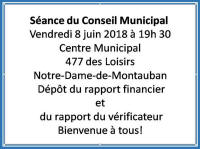 Conseil municippal NDDM