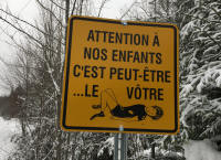 Attention aux enfants